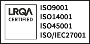 ISO 9001; ISO 14001; ISO 45001; ISO IEC 27001 - RGB